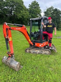 Kubota 018 (2020) – 1. majiteľ, len 640 mth, TOP stav