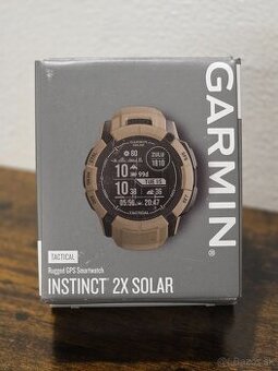Predám nové hodinky Garmin Instinct 2x Solar Tactical