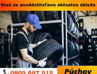 Zálohy+Pneumatiky = hľadáme Manipulačné pracovníka