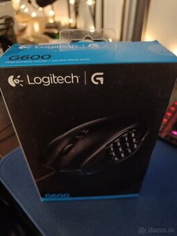 Logitech G600 MMO Gaming Mouse černá