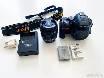 Predám Nikon D5600 18–140 VR Kit vo výbornom stave.