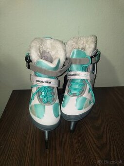 Nepoužité dámske ľadové korčule Crowned Misu