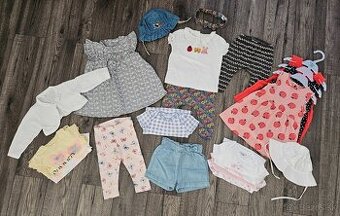 Balík letného oblečenia pre dievčatko 74