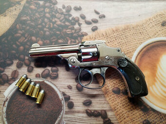 Smith & Wesson Safety Hammerless .32 SW, US patent 1885