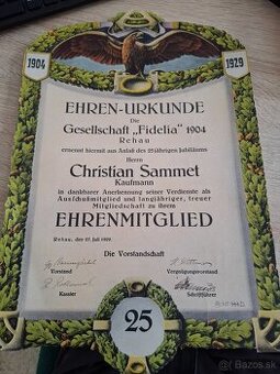 Staré nemecké diplomy