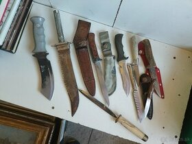 Nádherná zbierka nožov