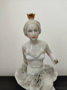 Royal dux baletka porcelánová soška