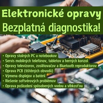 Servis Elektronických Zariadení – Oprava PCB a Viac