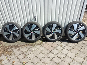 Predám originál alu disky na BMW i3 + zimné pneumatky