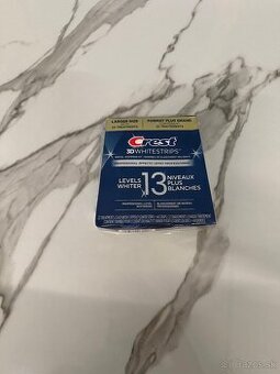 3D Crest bieliace pásiky na zuby