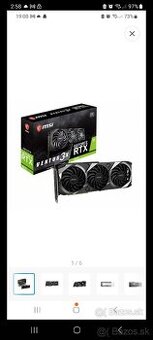 Graficka karta rtx 3070 ,top stav