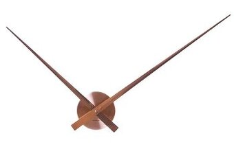 Nástenné hodiny Karlsson - Little Big Time - 90 cm meď