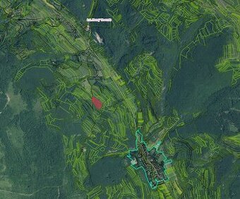 Horný Tisovník - 2.062 m2 PÔDA - Na Predaj