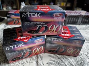 MC kazety Tdk 90