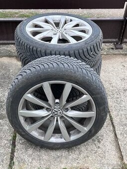 Alu disky VW DIJON originálne + pneumatiky