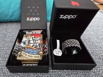 Zippo set Zapalovac + Prsten