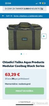 Rybarske tašky aqua