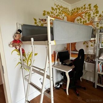 poschodova postel Ikea VITVAL