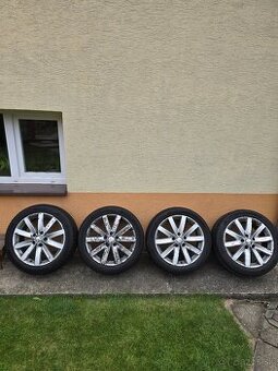 ✅Hliníkové disky 5x112 225/45 R17 + letné pneumatiky