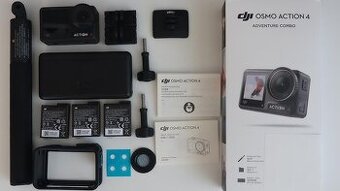 Predám DJI Osmo Action 4 Adventure Combo + 128GB SD KARTA