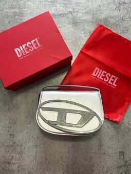 Diesel strieborná kabelka