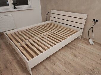 Predám posteľ Rea Nasťa 160x200 biela, nepouživaná, REZERVE