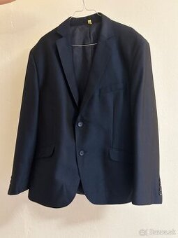 Predám pánsky tmavomodrý oblek SLIM