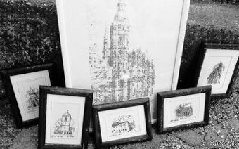 GRAFIKY KOŠÍC LITVAJ OBRAZ GAJDOS RELIKVIAR MLYNCEKY BÁBKY