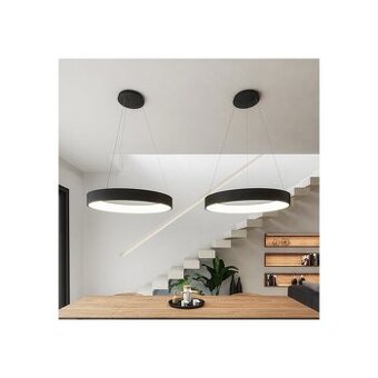 Závesné svietidlo ACB DILGA LED 48W, 3200K čierne TRIAC