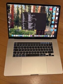 Predám: Apple MacBook Pro 16 – i9/16 GB/1 TB SSD TOP Stav