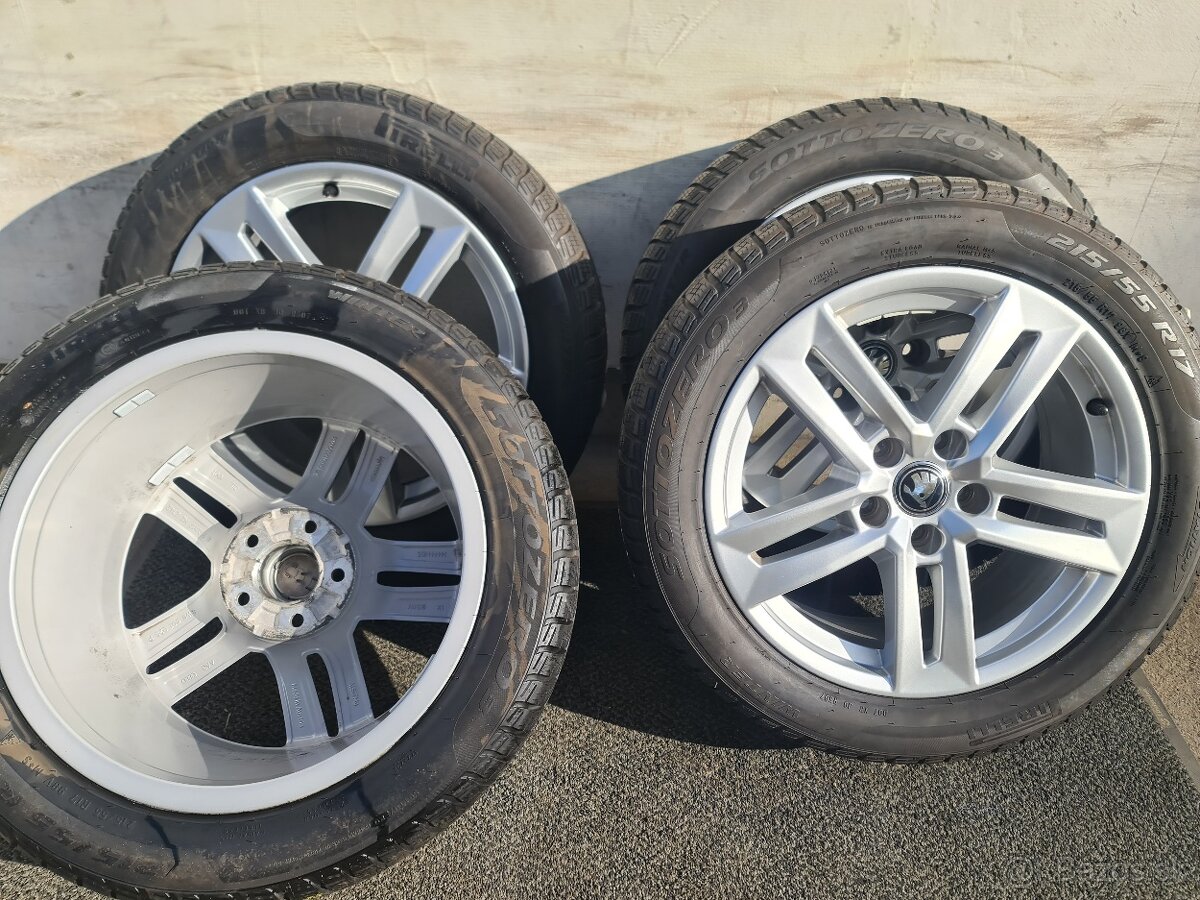ZIMNA SADA SUPERB,PASSAT 5X112 R17 + PNEU 215/55 R17 - 2
