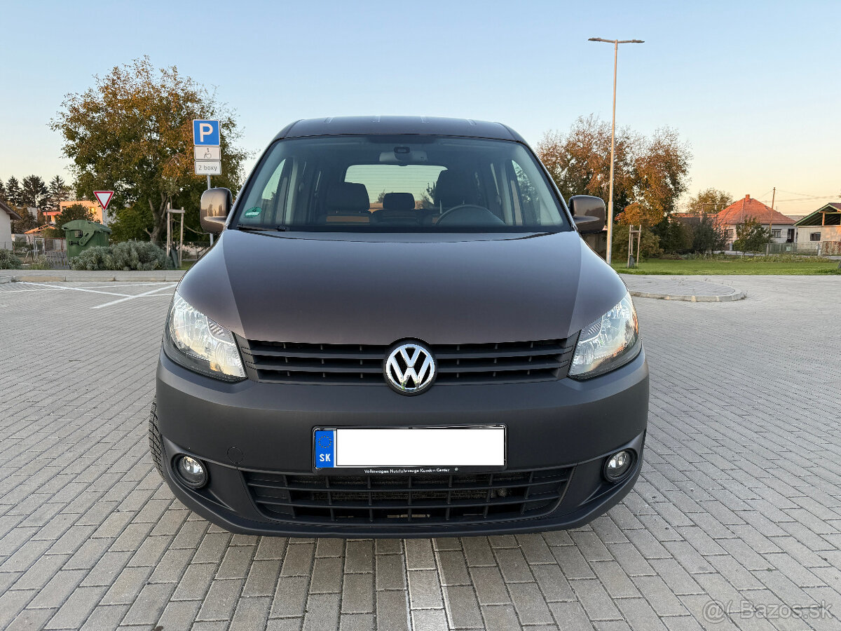 volkswagen Caddy 1.6 TDI 75kw 5 miestne Odpočet DPH - 2