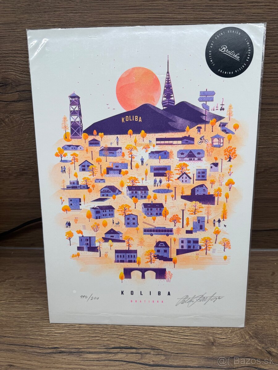 Predam Bratisla print/ grafika - 2