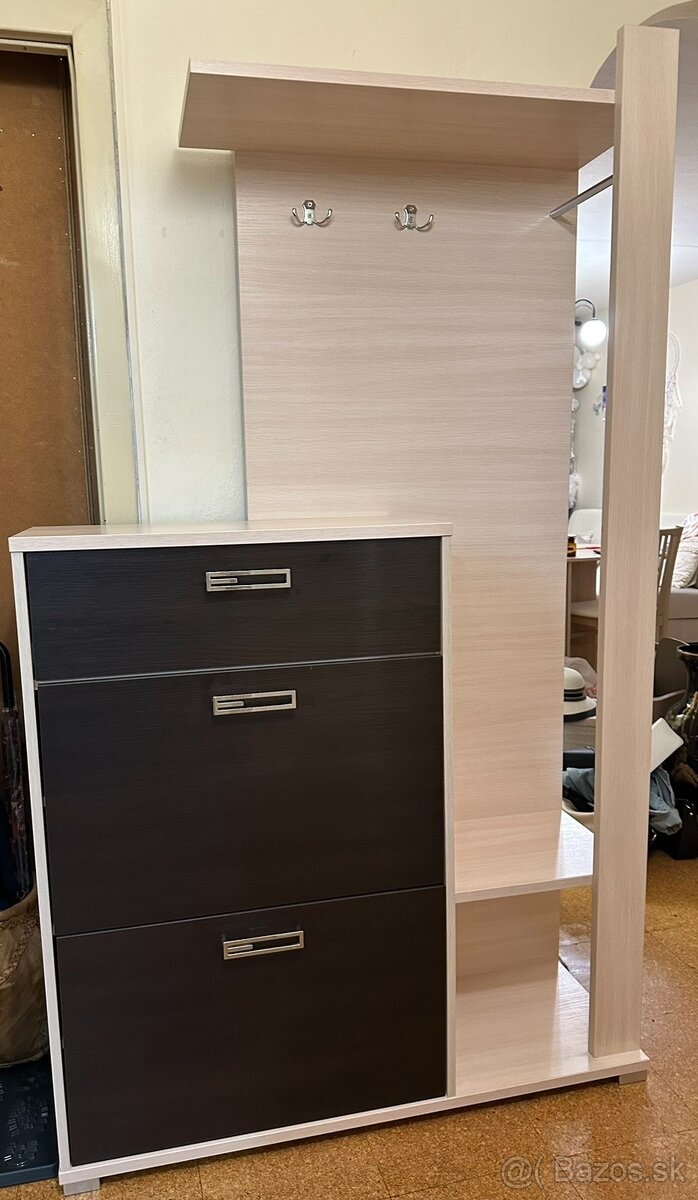 Vešiaková zostava s botníkom - 2