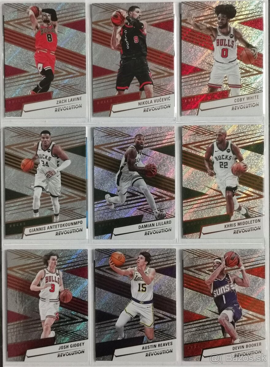NBA karty - Revolution 24-25 (88 kariet) - 2