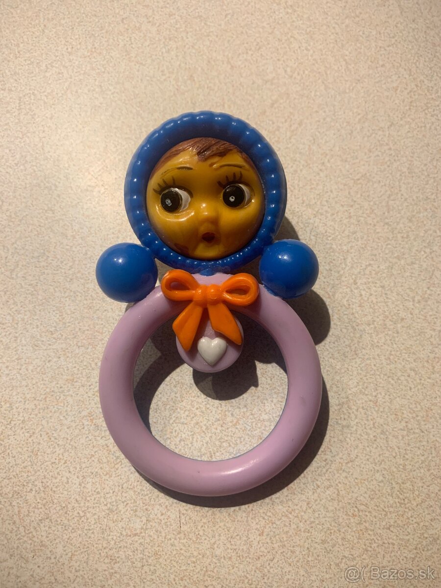 Retro hracka hrkalka - 2