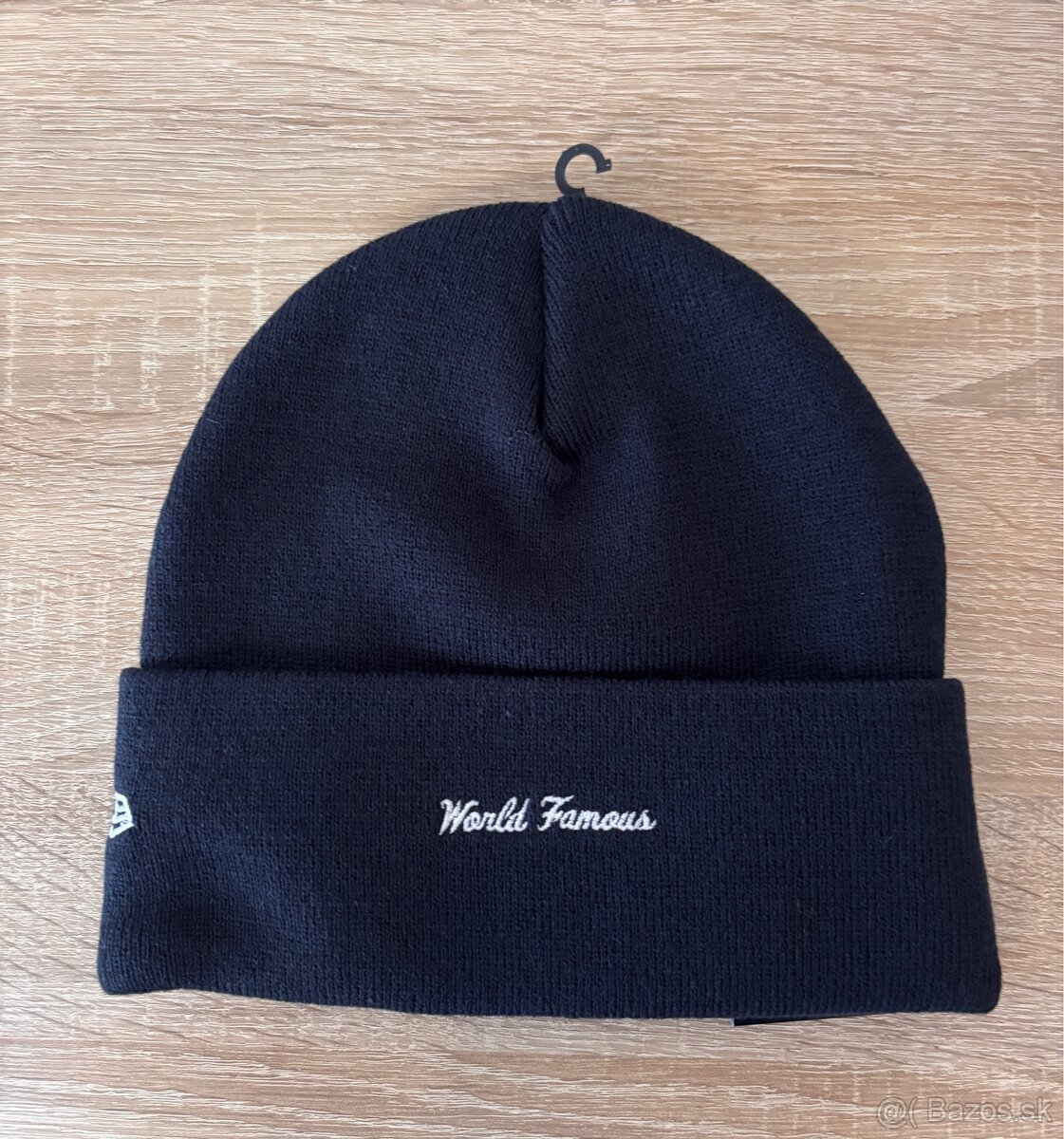 Supreme Navy Box Logo Beanie - 2