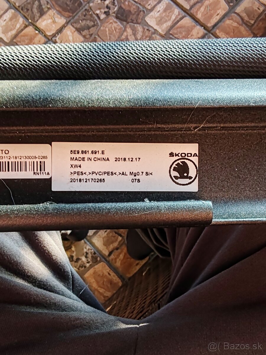 Deliaca sieť do kufra Škoda Octavia Combi 3 - 2