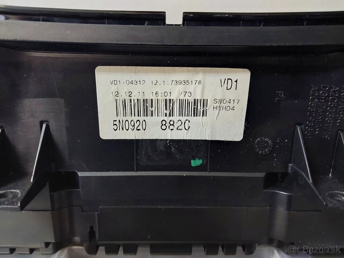 Maxidot na VW Tiguan 5N0920882C - 2