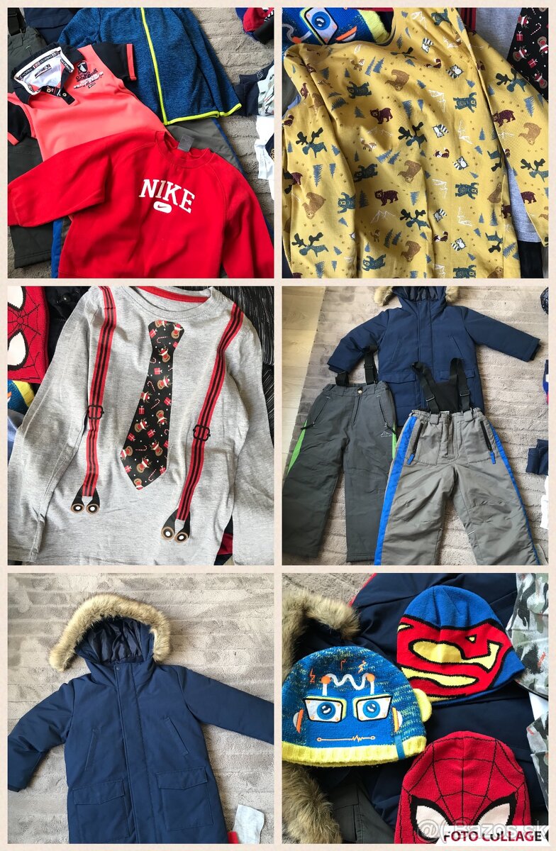 Oblečenie pre chlapca/110,116,122. - 2