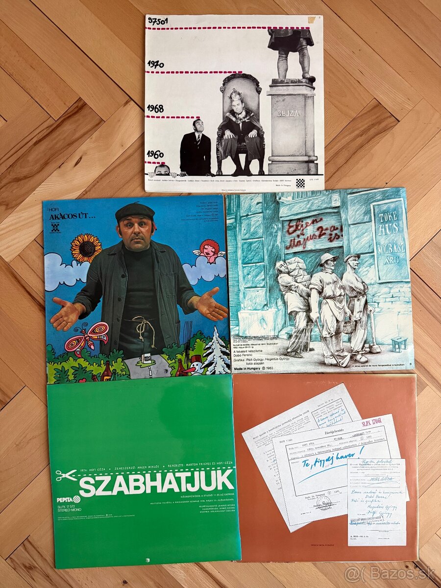 Predám 5 LP Hofi Géza - 2