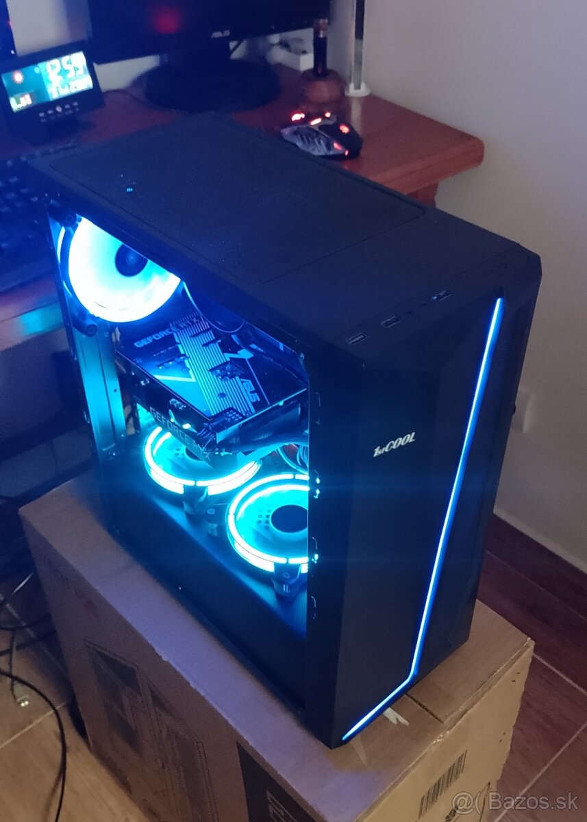 Herný PC – Ryzen 5 + RTX 3060 12GB OC+ NVMe+WIN11-PRO - 2
