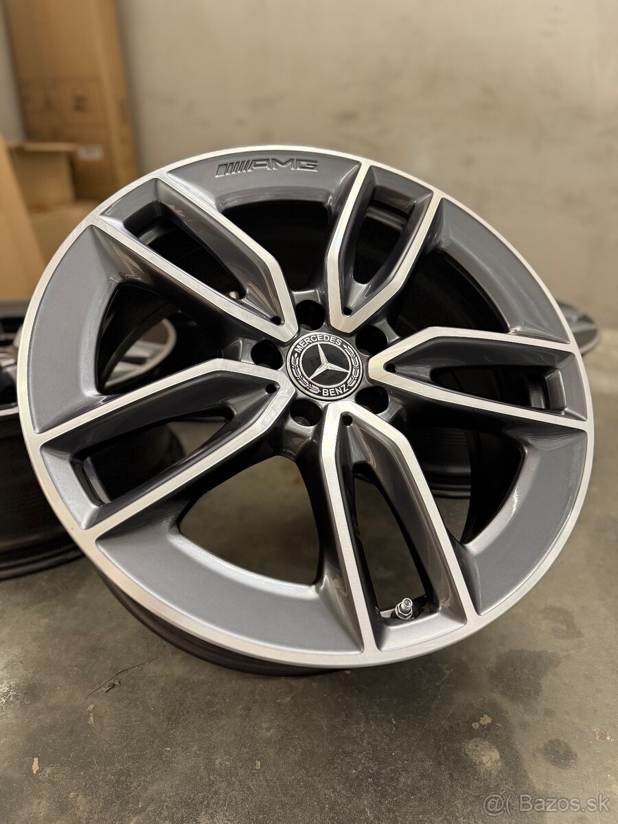 Nepoužité hliníkové disky 5x112 R19 Mercedes Benz GLB AMG - 2