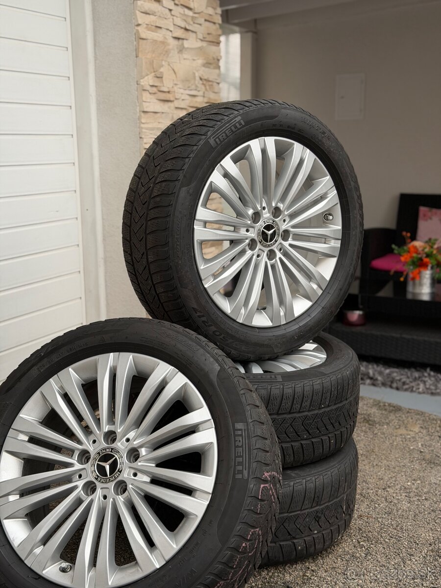 Elektróny / Disky / Kolesá OE Mercedes 225/50 r17/ 5x112 - 2