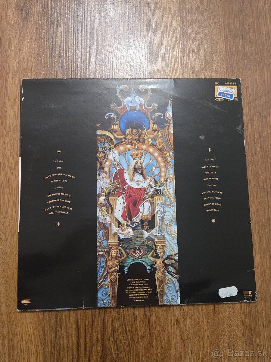 LP Michael Jackson Dangerous - 2