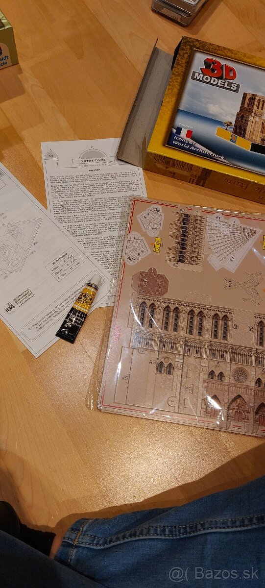 3D model - puzzle Notre Dam de Paris - 2