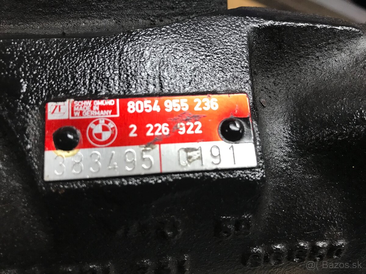 BMW E34 riadenie - 2