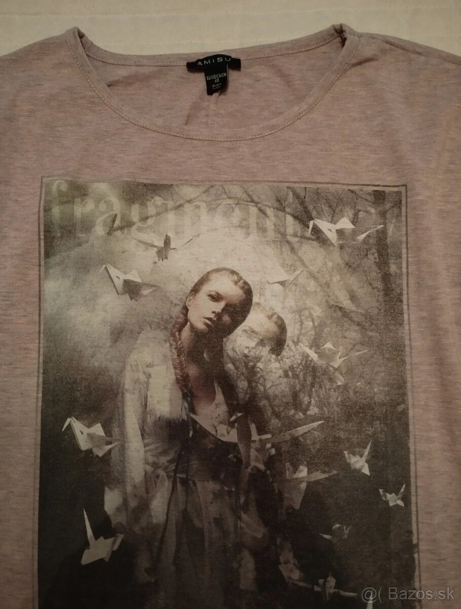 Dlhé tričko s potlačou - 2