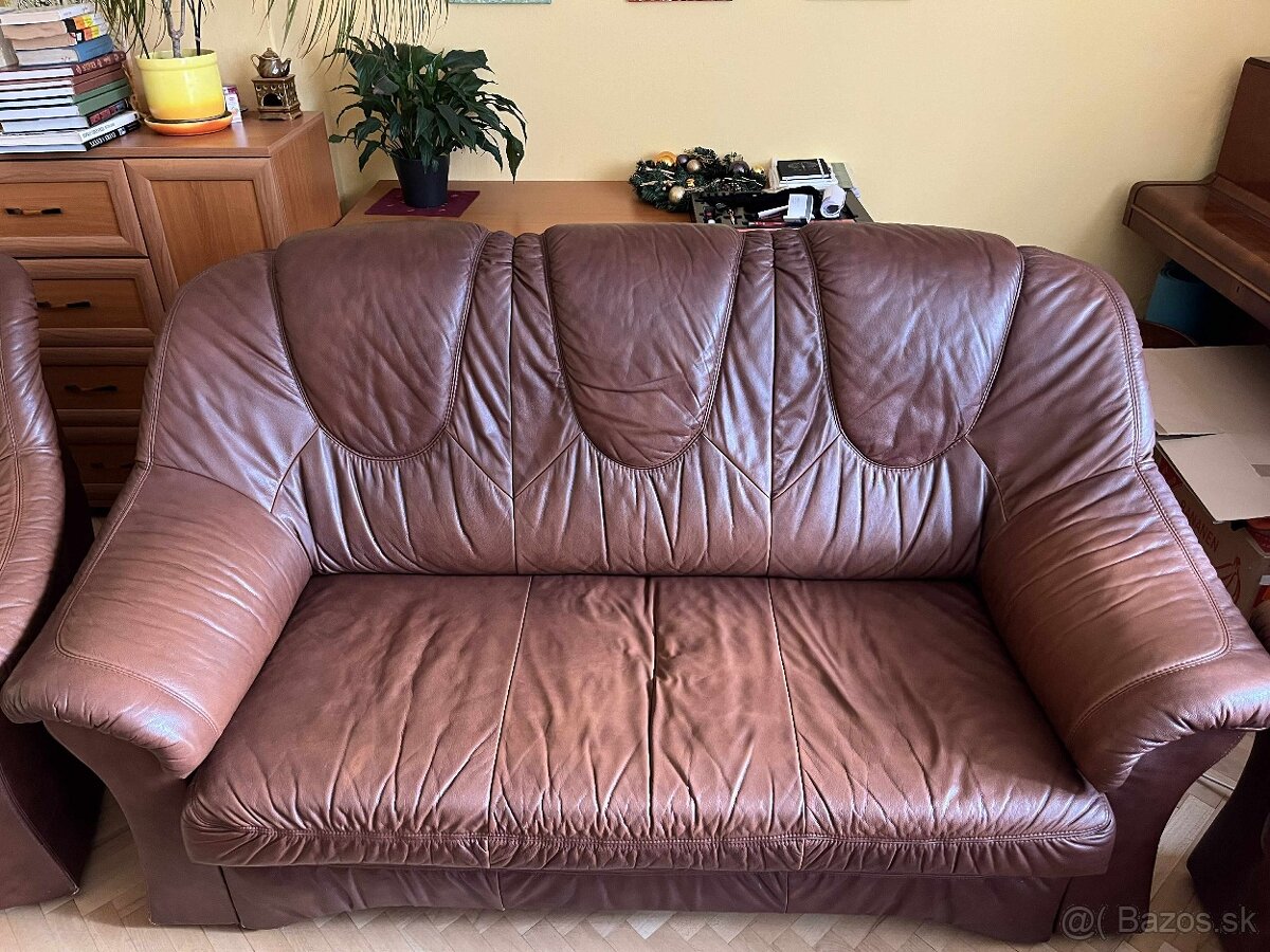 Kožená sedacia súprava 3+2+1 - 2