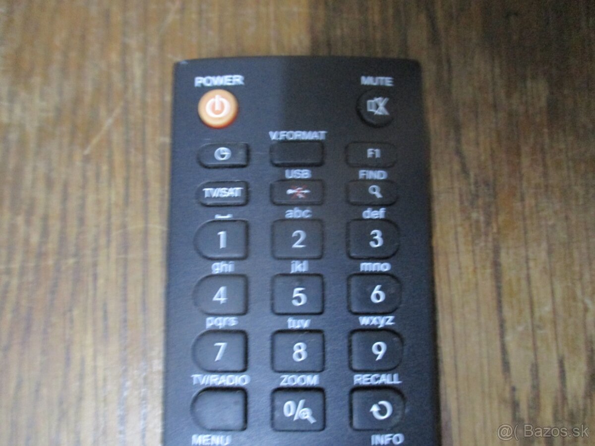 AMICO satelit dialkovy ovladac - 2